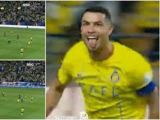 Cristiano Ronaldo scores stunning free kick for Al Nassr, he's still got it