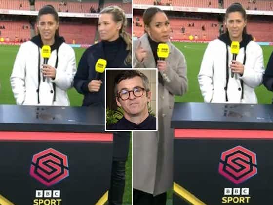 Article image:Alex Scott sends message to women in football after Joey Barton's comments