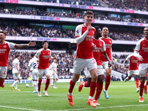 Imagen del artículo:(VIDEO) En un partidazo, Arsenal derrotó al Tottenham
