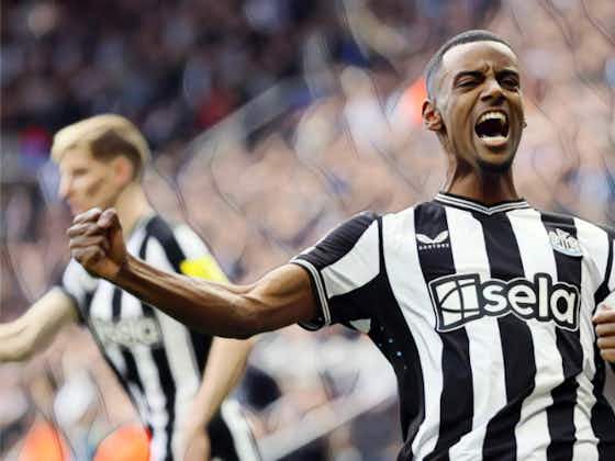 Article image:Howe hails Newcastle’s Isak as ‘world class’ talent