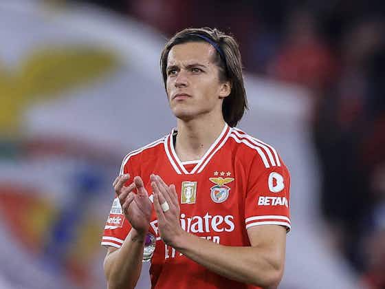 Article image:Man United set to have buy-back clause as part of Alvaro Fernandez’s permanent Benfica move