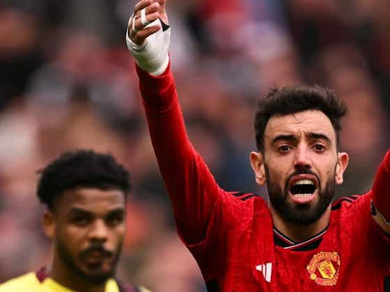 Image de l'article :Manchester United players fear Bruno Fernandes will leave in the summer as Inter Milan also join race