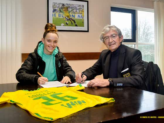 Image de l'article :Féminines FC Nantes : Thelma Eninger signe officiellement avec les Canaries