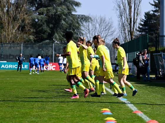 Image de l'article :Féminines. Trois internationales du FC Nantes s’imposent 2-0 avec l’Algérie face au Burkina Faso