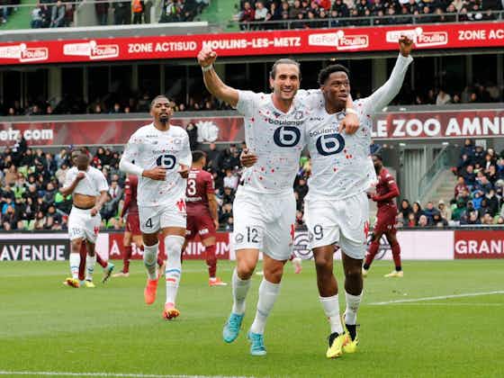 Image de l'article :Sorti sur blessure face à Lyon, le Lillois Yusuf Yazici pourrait manquer la rencontre face au FC Nantes
