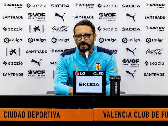 Article image:Bordalás: “We have the possibility of moving up the table with a win against Celta Vigo”