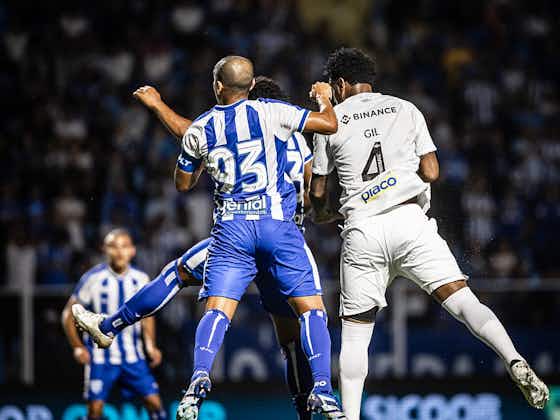Imagem do artigo:Após a vitória contra o Avaí, Gil destaca grandeza do Santos e prega cautela pelo favoritismo na Série B