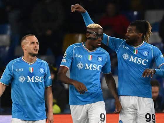 Imagen del artículo:Napoli clasificó a los octavos de la Champions tras vencer al Sporting Braga