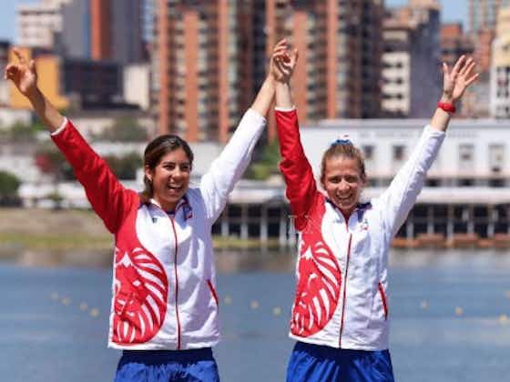 Imagen del artículo:Dupla Alonso-Martínez captura la primera medalla del remo paraguayo en los Juegos Panamericanos