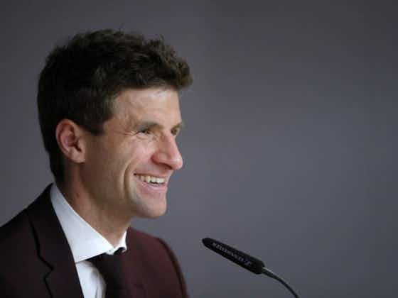 Article image:Thomas Müller has no complaints about Bayern's hectic workload