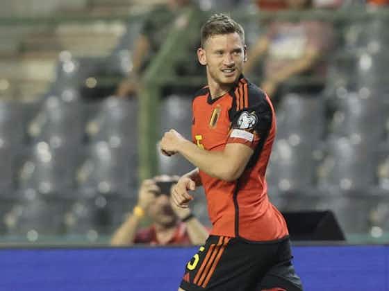 Article image:💫 Jan Vertonghen marks record-breaking Belgium appearance in style