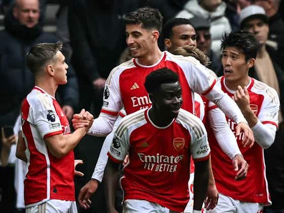 Gambar artikel:'Starboy' Saka and Havertz deliver again in the north London derby ⭐