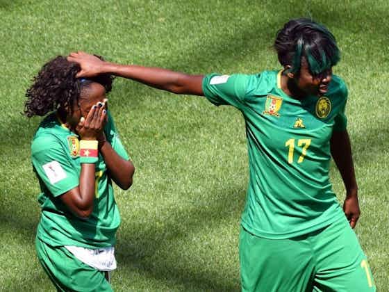 Artikelbild:📸 So rührend bejubelte die Kamerun-Torschützin ihren Treffer