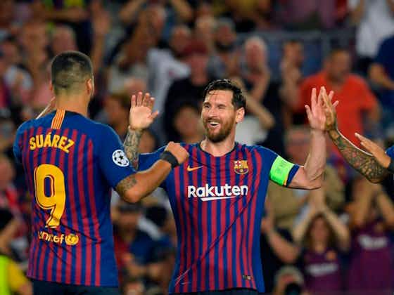 Imagen del artículo:Vidal y Suárez se rinden ante Messi y celebran la Copa del  Barça