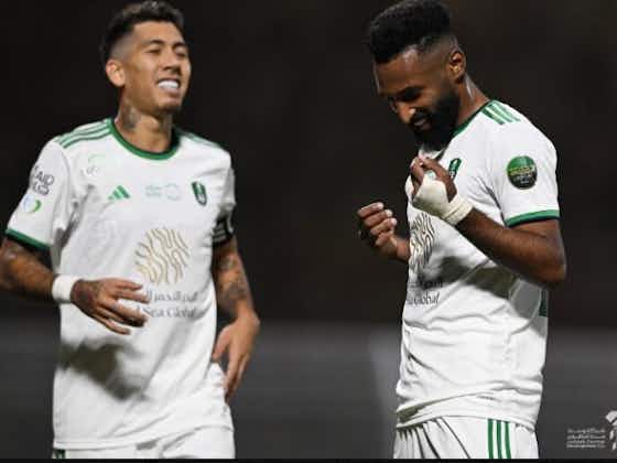 Imagem do artigo:Com assistência de Firmino, Al-Ahli vence e avança na Copa do Rei Saudita