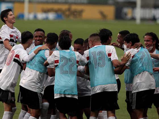 Imagem do artigo:São Paulo vence o Palmeiras fora de casa na semifinal da Copa do Brasil Sub-17