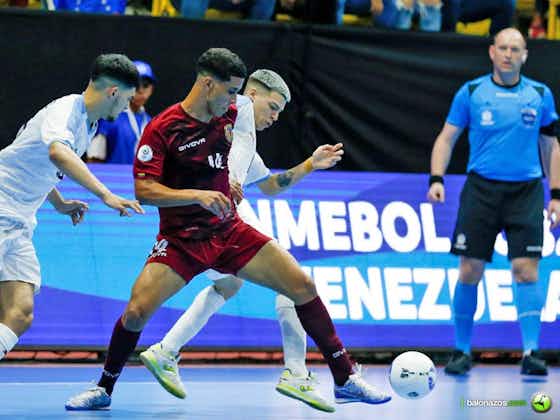 Imagen del artículo:Venezuela venció 4-1 a Uruguay en primera fecha del Sudamericano Sub-20 de Futsal