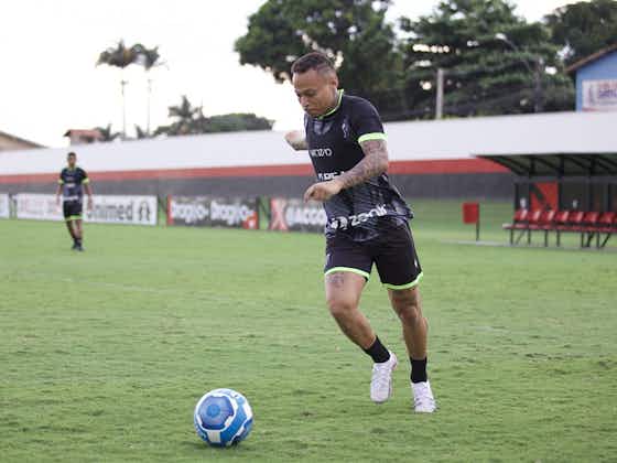 Imagem do artigo:Ceará realiza seu segundo treinamento no CT do Atlético/GO e finaliza preparação para confronto com o Vila Nova