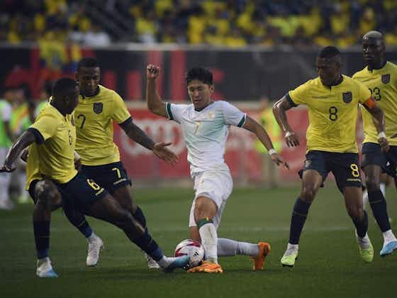 Imagem do artigo:Miguelito é titular em derrota da Bolívia no amistoso contra o Equador