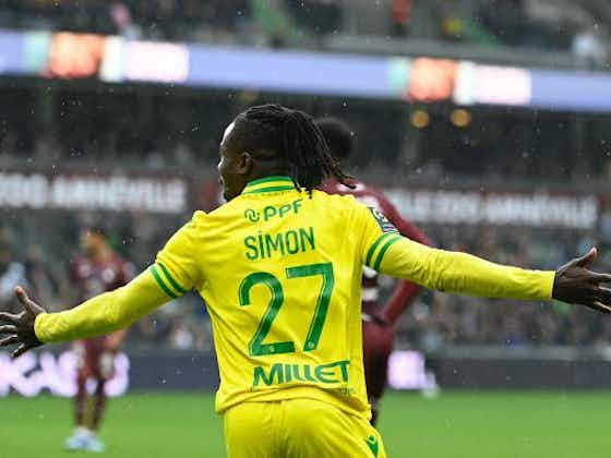 Imagen del artículo:En busca de un extremo, el Olympique Lyon apuntó al perfil del jugador del FC Nantes, Moses Simon