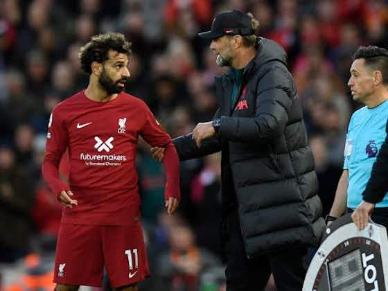 Article image:«No hay ningún problema entre nosotros», Jürgen Klopp y Mohamed Salah desmienten conflictos