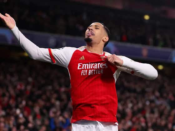 Article image:Arsenal’s William Saliba ‘aware’ of differing perceptions in England and France