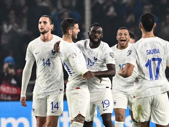 Article image:PLAYER RATINGS | Greece 2-2 France: Les Bleus held in Athens