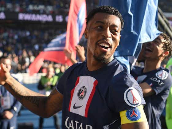 Article image:Christophe Galtier speaks with Presnel Kimpembe over vice-captaincy concerns