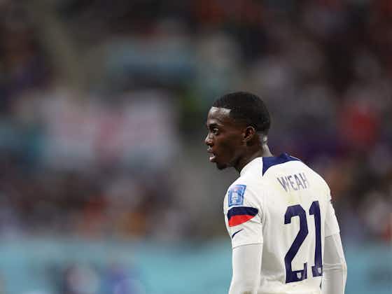 Article image:Juventus on the verge of signing Lille’s Timothy Weah