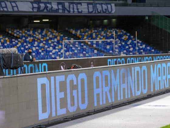 Immagine dell'articolo:Napoli, effetto sisma allo stadio “Maradona”: danni alla Curva B, salve le altre tribune