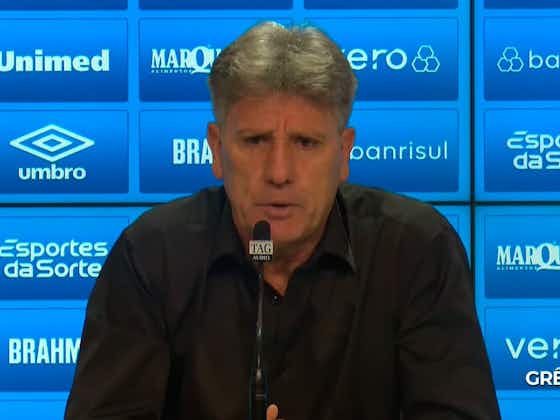 Imagem do artigo:Renato fala sobre pedir demissão após Bahia x Grêmio: “Minha vontade”