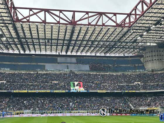 Immagine dell'articolo:VIDEO IN – Inter-Torino, al Meazza si festeggia anche lo scudetto… del 2006!