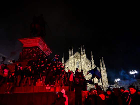 Article image:VIDEO – Piazza Duomo è caldissima! Tutto pronto per l”Inter