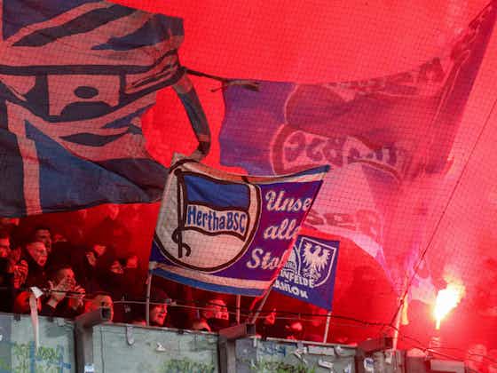 Artikelbild:Abbrennen von Pyrotechnik: DFB bittet Hertha und Fortuna zur Kasse