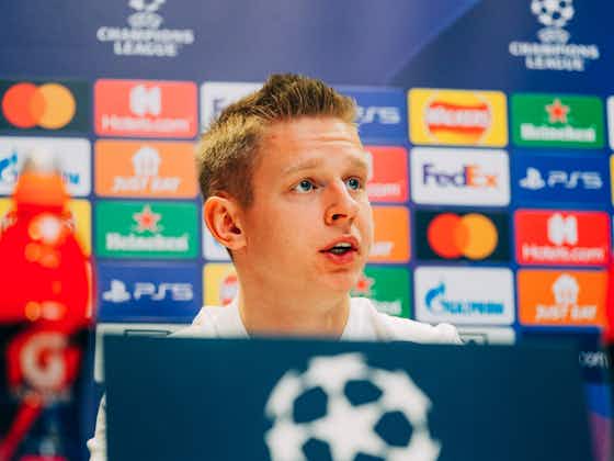 Article image:Zinchenko: Every player is primed to show his best