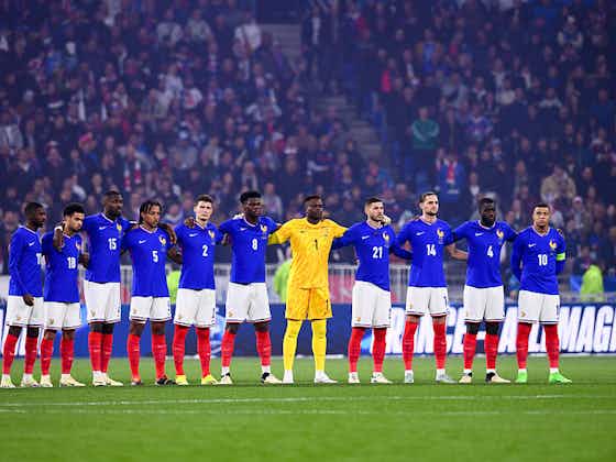 Image de l'article :France/Allemagne – Les notes des Bleus dans la presse : 3 joueurs ont la moyenne