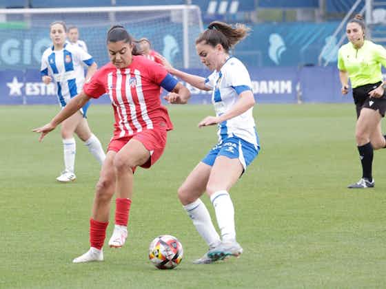Imagem do artigo:El femenino cae ante el Atleti B y ya piensa en el AEM Lleida (0-2)