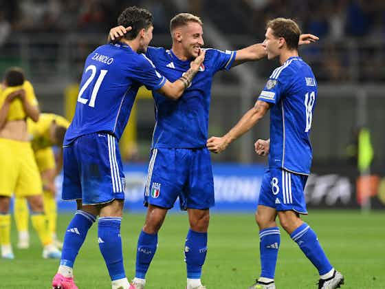 Imagen del artículo:Italia de Spalletti celebró victoria ante Ucrania rumbo a Eurocopa