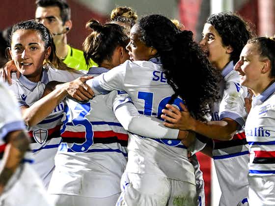 Article image:Sampdoria Women sconfitta a Como: i biancoblù si impongono con un tris