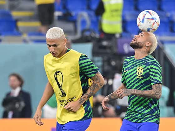 Imagen del artículo:El pedido de los hinchas por Neymar en los segundo gol de Brasil y el gesto de Richarlison