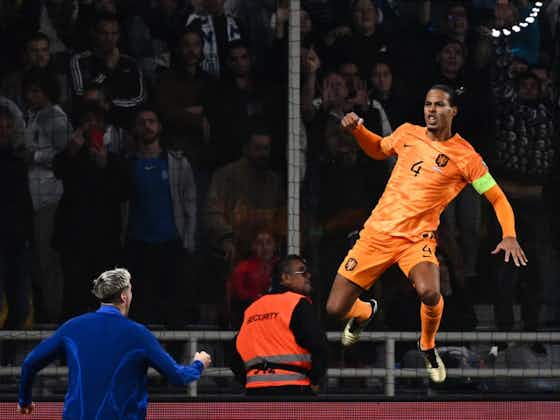 Imagen del artículo:Países Bajos ganó una final en Atenas: agónico gol de Van Dijk para quedar al borde de la Euro