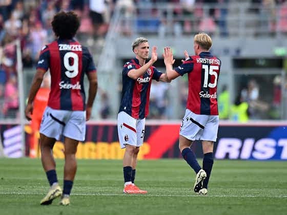 Article image:Un épico gol de Saelemaekers rescató a Bologna ante el comprometido Udinese