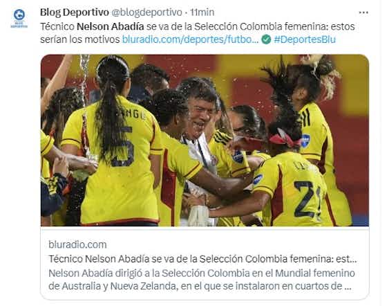 Imagen del artículo:Nelson Abadía no es más el seleccionador de Colombia femenina