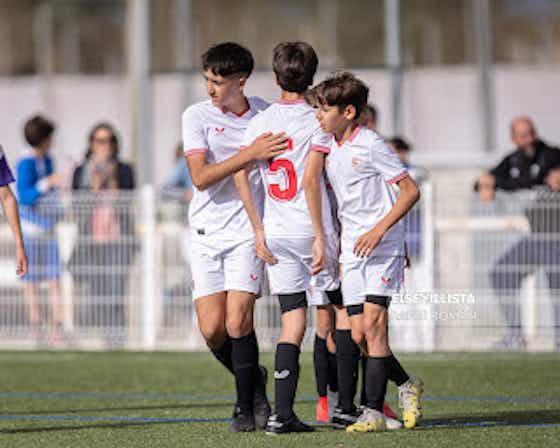 Imagen del artículo:Fotogalería | Sevilla Fútbol Club - San Roque Balompié. | Alevín 2ª Andaluza. Grupo 2.