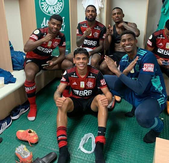 Article image:Flamengo goalkeeper Hugo Souza emotional after near-perfect debut