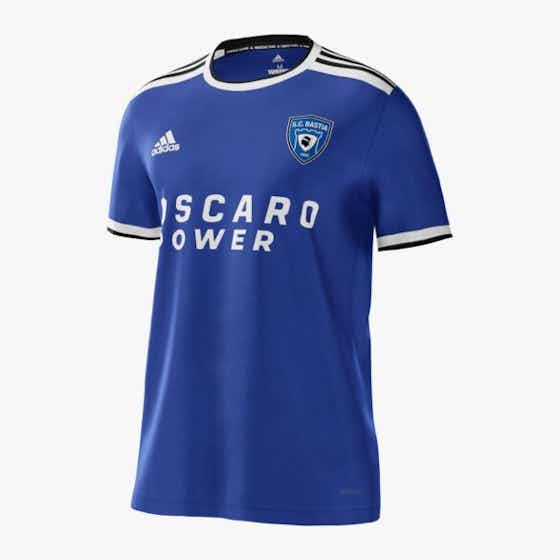 Imagem do artigo:Camisas do SC Bastia 2021-2022 são reveladas pela Adidas