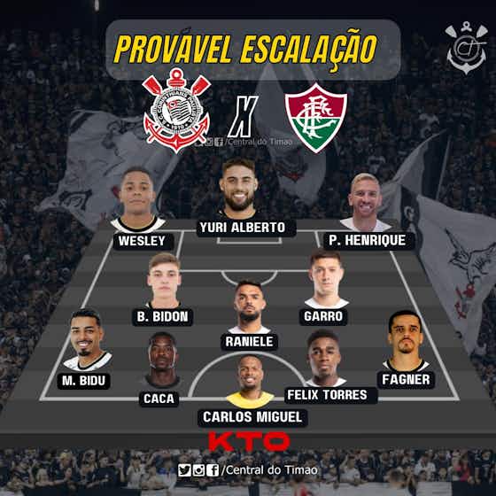 Imagem do artigo:Corinthians x Fluminense: onde assistir, escalações, desfalques e arbitragem