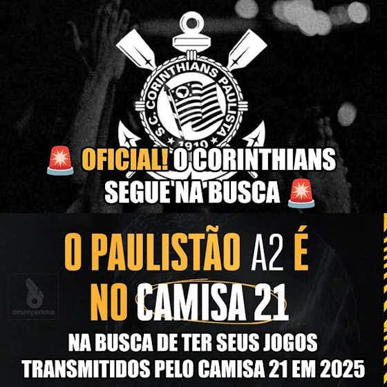 Imagem do artigo:😂 Redes sociais se divertem com risco de queda do Corinthians no Paulista