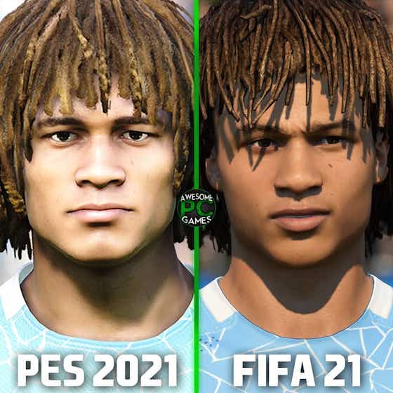 Image de l'article :📸 FIFA 21 - PES 2021 : qui fait mieux les visages de City ?
