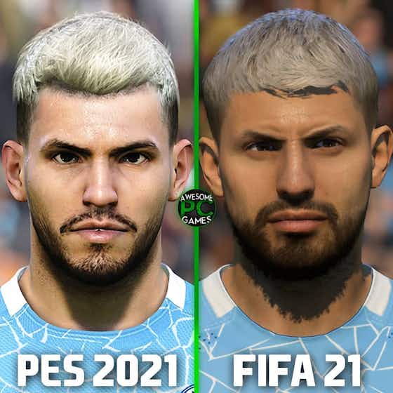 Image de l'article :📸 FIFA 21 - PES 2021 : qui fait mieux les visages de City ?